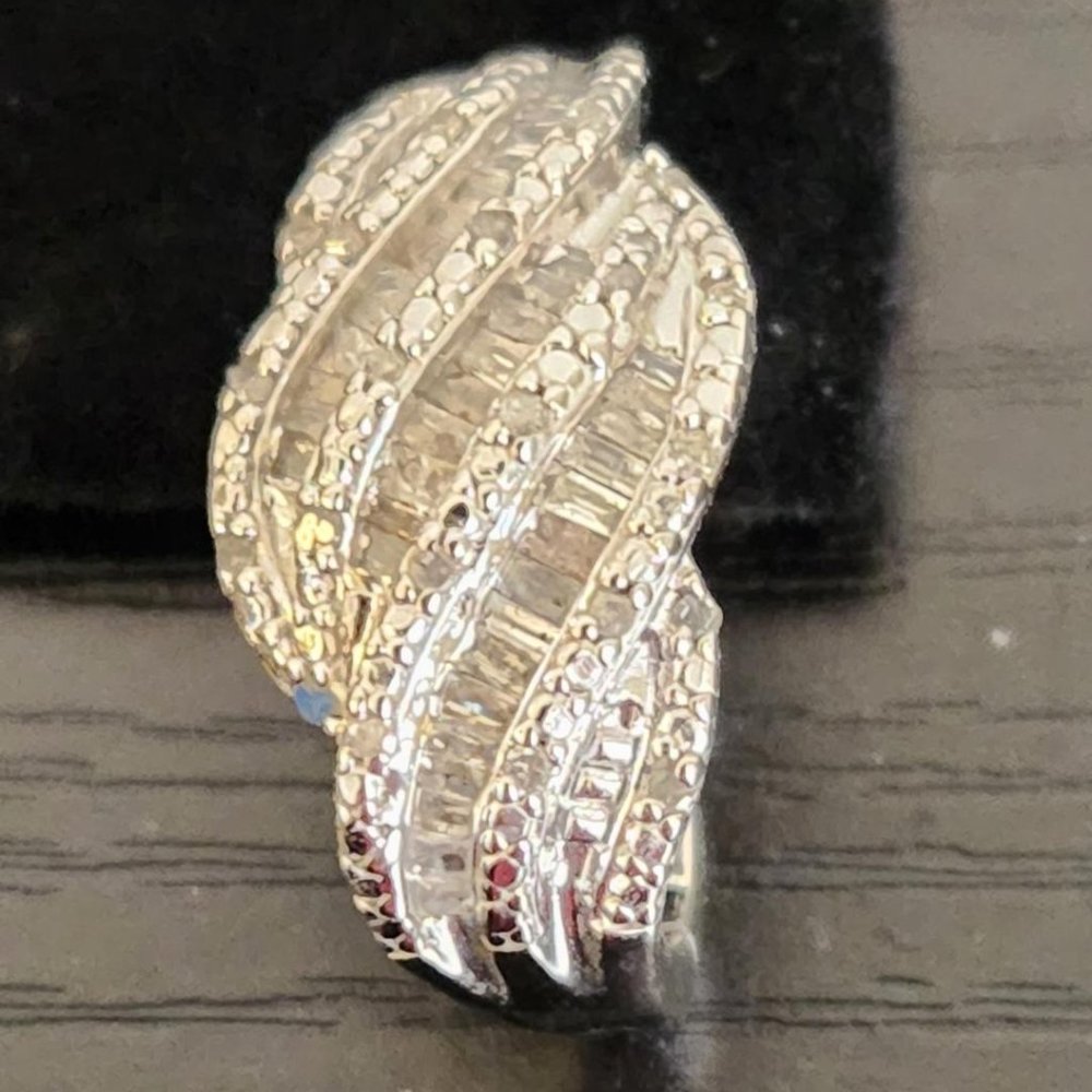 Crystal  Pierced Earrings